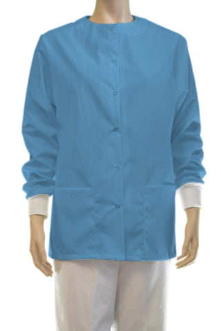 Solid Turquoise Blue Jacket