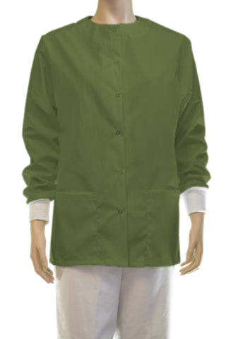 Solid Apple Green Jacket