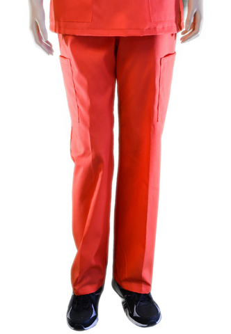 Solid Red Pants