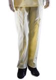 Solid Canary Yellow Pants