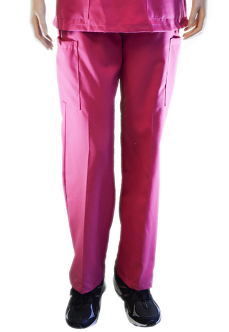 Solid Hot Pink Pants