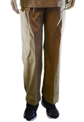 Solid Brown Pants