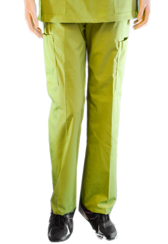Solid Apple Green Pants